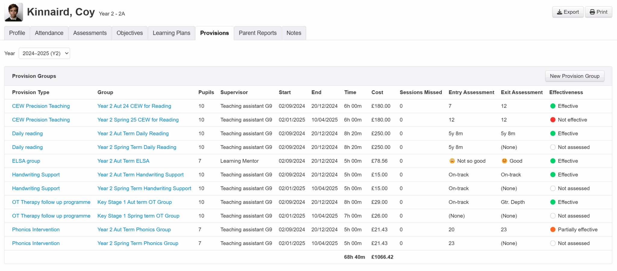 Insight | Provision Mapping